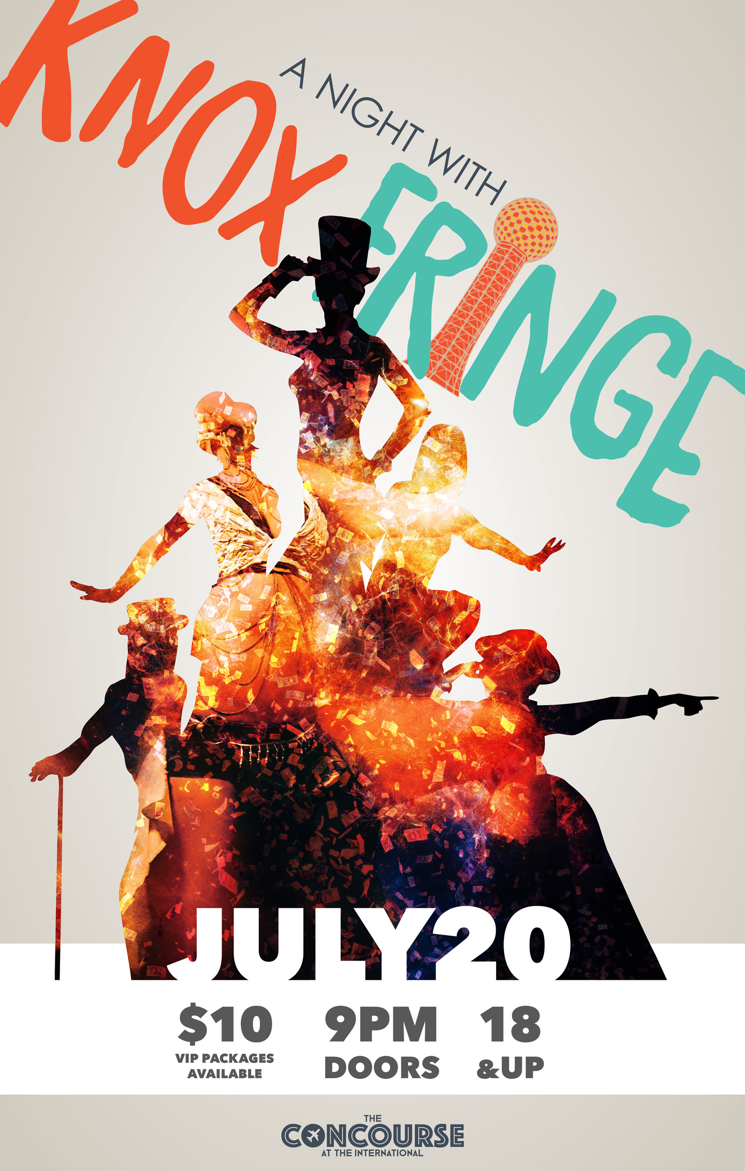 Flyer Design | Knox Fringe at The Concourse