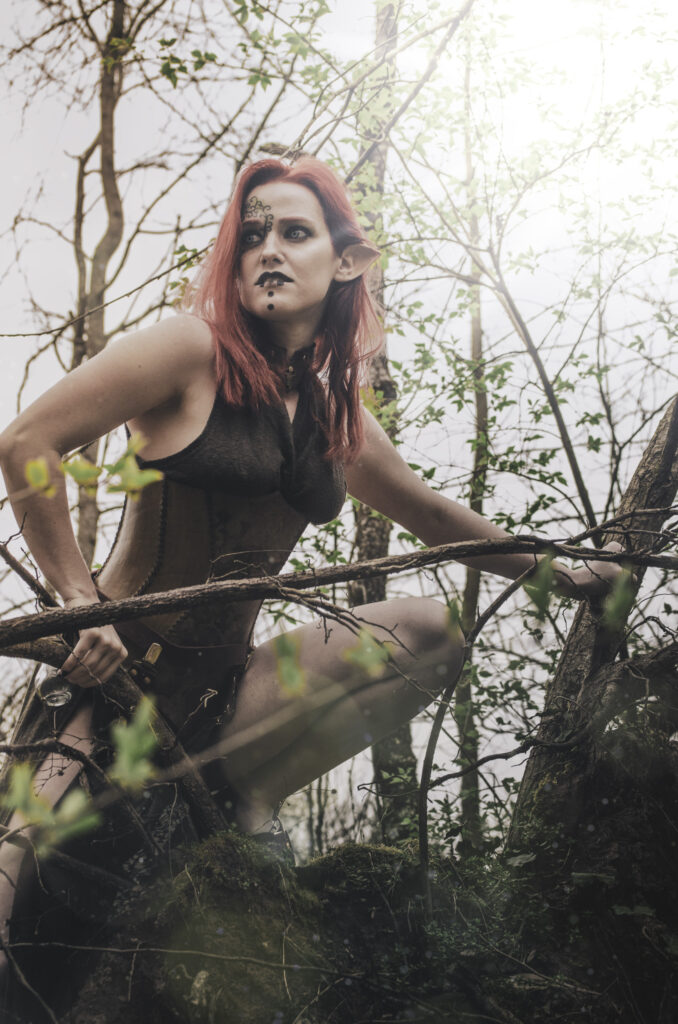 Haley the Wood Elf | Photography by Danny Rendo - Devillin Labs
