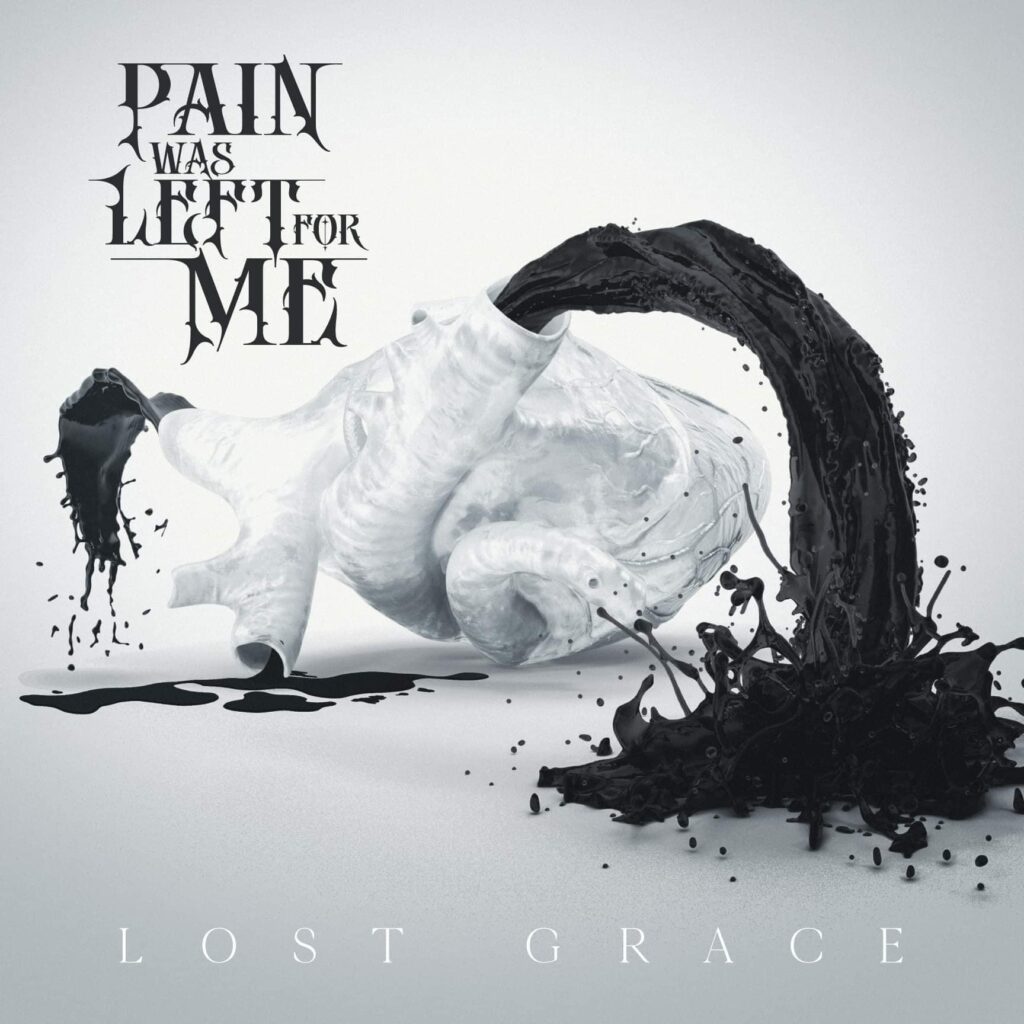 Album cover art design for Lost Grace, by Pain Was Left For Me