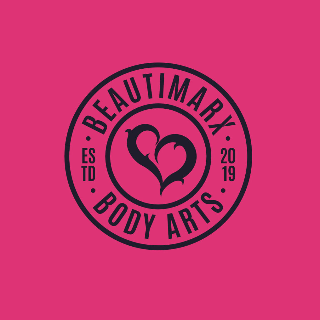 Devillin Labs case study | Brand Visual Identity redesign for Beautimarx Body Arts